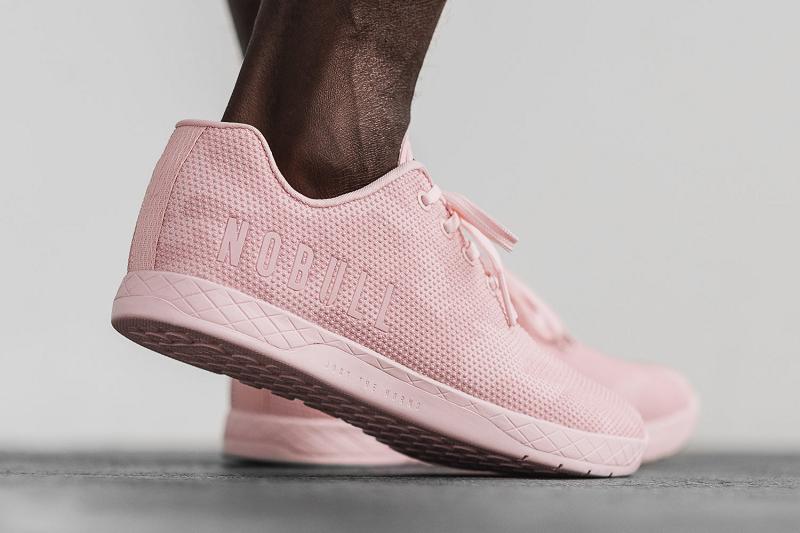 Nobull Rose Camo Men's Trainers Rose | USA A1495H